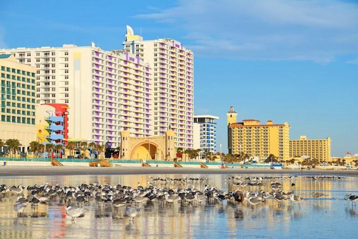 16Th Floor 1 Bedroom Resort Condo Direct Oceanfront Wyndham Ocean Walk Resort Daytona Beach 1605 Екстериор снимка